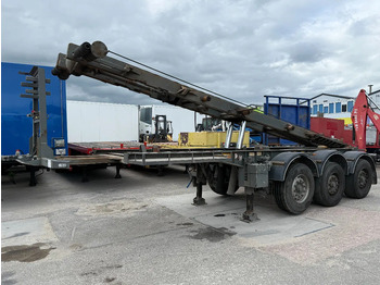 Containertransporter/ Wissellaadbak oplegger VAN HOOL