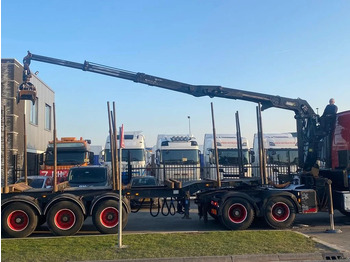Houttransport, Kraanwagen Volvo FH 540 6X4 EURO 6 + EPSILON S260Z96 + TRAILER 4 AXLE DOLL: afbeelding 5
