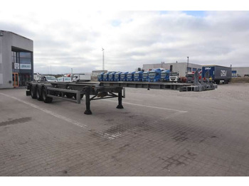 Containertransporter/ Wissellaadbak oplegger HFR Container chassis: afbeelding 2