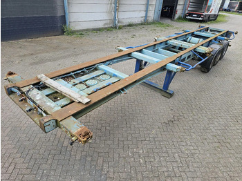 Containertransporter/ Wissellaadbak oplegger FRUEHAUF