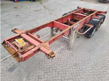 Containertransporter/ Wissellaadbak oplegger FRUEHAUF