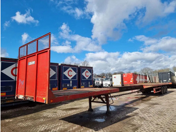 Vlakke/ Open oplegger Nooteboom TV 03 AB - MAX 21.2 Meter long: afbeelding 2