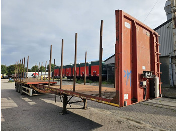 Vlakke/ Open oplegger Trax 3 Meter extendable - MAX 15.5 meter long: afbeelding 4