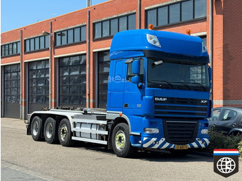Haakarmsysteem vrachtwagen DAF XF 105.460 8X2/4 - 30t hooklift - CLEAN HOLLAND TRUCK: afbeelding 3
