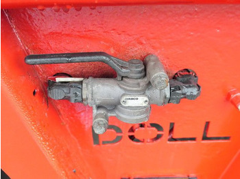 Dieplader oplegger Doll T6E-S3/25-2+4, Tiefbett, teleskopierbar, Dolly: afbeelding 4