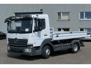 Kipper vrachtwagen Mercedes-Benz 818 K Atego 4x2, Meiller, 19tkm, 2x AHK, Klima: afbeelding 4