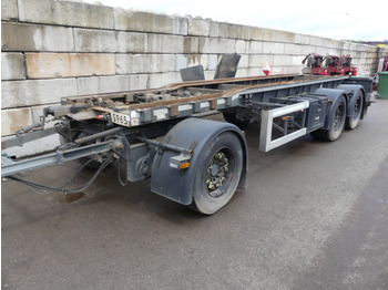 Containertransporter/ Wissellaadbak aanhangwagen GS MEPPEL