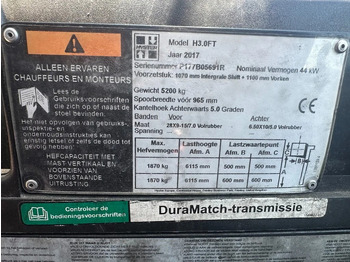 LPG heftruck Hyster H3.0FT 3 ton Triplex Freelift Sideshift LPG Heftruck 2017: afbeelding 4