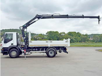 Kipper vrachtwagen, Kraanwagen Iveco STRALIS 330 *HIAB 144 BS-3 HIDUO* TOPZUSTAND: afbeelding 5