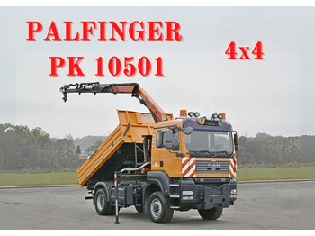 Kipper vrachtwagen MAN TGA 18.360
