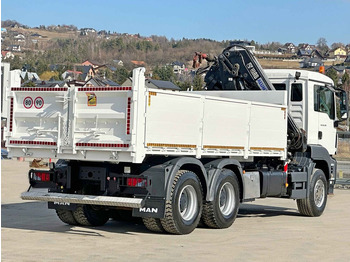 Kraanwagen, Kipper vrachtwagen MAN TGS 26.400 * HIAB 166 ES - 3 HIPRO + FUNK * 6x4: afbeelding 5