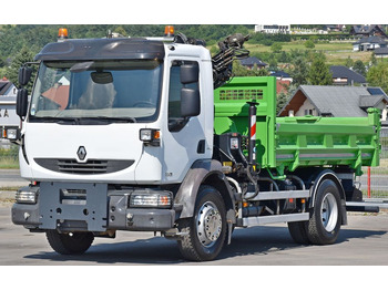 Kraanwagen, Kipper vrachtwagen Renault MIDLUM 220 DXI *KIPPER 3,80m *HIAB 077 B-2 DUO: afbeelding 5