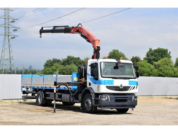 Kraanwagen, Vrachtwagen met open laadbak Renault Premium 320 DXI* FASSI F130AC.23 * FUNK: afbeelding 2