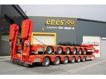 Nieuw Dieplader oplegger LIDER 2025 model 150 Tons capacity Lowbed semi trailer: afbeelding 3