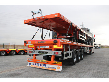 Nieuw Schuifvloer oplegger voor het vervoer van containers LIDER NEW 2025 MODELS YEAR (MANUFACTURER COMPANY LIDER TRAILER: afbeelding 4