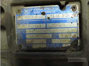 Versnellingsbak voor Vrachtwagen DAF Gearbox & Clutch Parts Versnellingsbak 12AS2131TD DAF: afbeelding 3