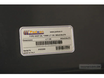 Nieuw Hydraulica voor Vrachtwagen ZF NSOF0135086RC00 Hydr. tank achter cab 135 Ltr: afbeelding 4