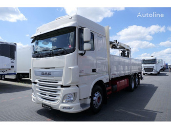 Vrachtwagen met open laadbak DAF XF 460
