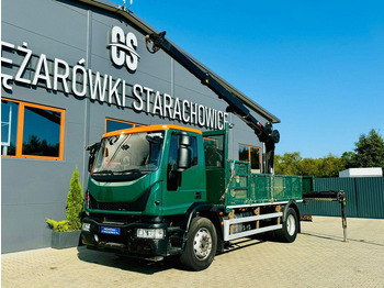 Vrachtwagen met open laadbak IVECO EuroCargo 180E