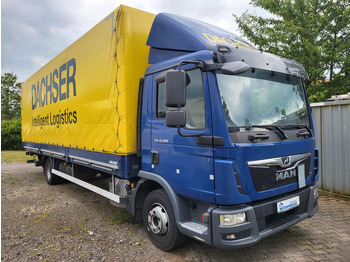 Schuifzeilen vrachtwagen MAN