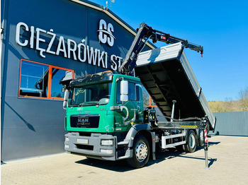 Kipper vrachtwagen MAN TGM 26.340