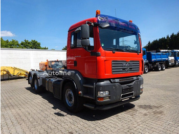 Haakarmsysteem vrachtwagen, Kraanwagen MAN TGA 26.360 - Hook lift truck 6x4: afbeelding 3