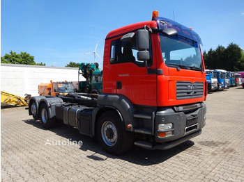 Haakarmsysteem vrachtwagen, Kraanwagen MAN TGA 26.360 - Hook lift truck 6x4: afbeelding 4