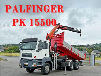 Kipper vrachtwagen MAN TGA 26.400