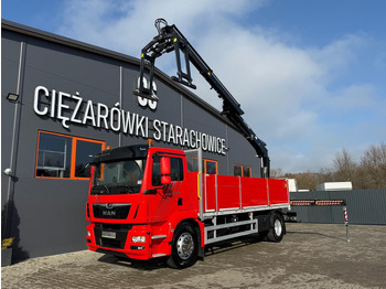 Vrachtwagen met open laadbak MAN TGM 18.250