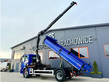 Leasing MAN TGM 18.250 wywrotka 3 - stronna + żuraw HDS HMF MAN TGM 18.250 wywrotka 3 - stronna + żuraw HDS HMF: afbeelding 3