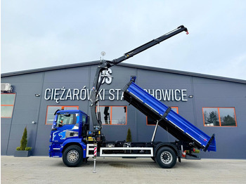 Leasing MAN TGM 18.250 wywrotka 3 - stronna + żuraw HDS HMF MAN TGM 18.250 wywrotka 3 - stronna + żuraw HDS HMF: afbeelding 2