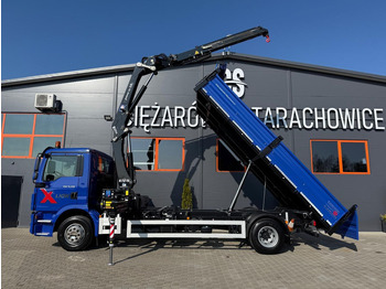 Leasing MAN TGM TGL 15.250 / E6 / wywrotka 3-S + HMF żuraw z pilotem / H MAN TGM TGL 15.250 / E6 / wywrotka 3-S + HMF żuraw z pilotem / H: afbeelding 2