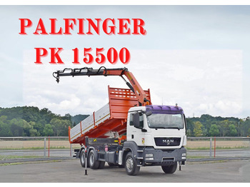 Kipper vrachtwagen MAN TGS 33.360