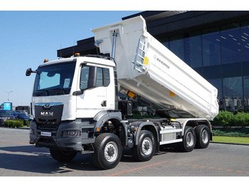 Nieuw Kipper vrachtwagen MAN TGS 41.480 / 8x8 / WYWROTKA TYLNOZSYP / MANUAL / FABRYCZNIE NOWY: afbeelding 4