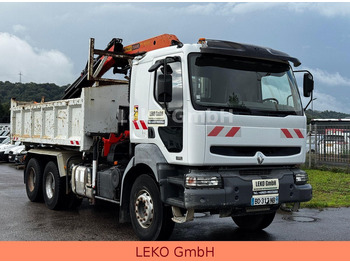 Kipper vrachtwagen RENAULT