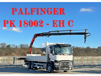 Vrachtwagen met open laadbak RENAULT C 380