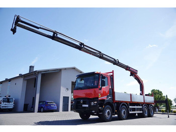 Vrachtwagen met open laadbak RENAULT C 430
