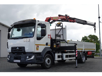 Vrachtwagen met open laadbak RENAULT D 210