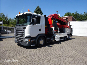 Vrachtwagen met open laadbak SCANIA G 410