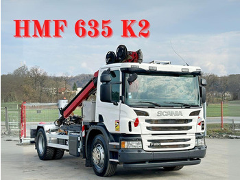 Kipper vrachtwagen SCANIA P 250