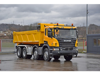 Kipper vrachtwagen SCANIA P 410