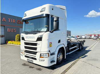 Containertransporter/ Wissellaadbak vrachtwagen SCANIA R 450