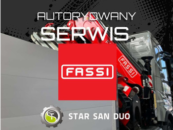Kraanwagen DAF  XF 105.510 8x4 FASSI F800 XP Crane Fifth wheel: afbeelding 4