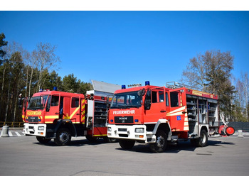 Brandweerwagen MAN 4x4 Firetruck Feuerwehr DOKA Expedition Camper: afbeelding 3