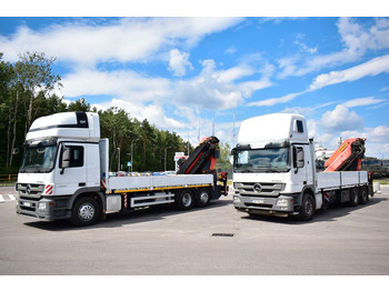 Kraanwagen, Vrachtwagen met open laadbak Mercedes-Benz ACTROS 2546 6x2 Palfinger PK 50002 EURO 5 Cran .: afbeelding 5 Kraanwagen, Vrachtwagen met open laadbak Mercedes-Benz ACTROS 2546 6x2 Palfinger PK 50002 EURO 5 Cran .: afbeelding 5