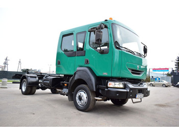 Chassis vrachtwagen Renault MIDLUM 4x4 DOKA DUBEL KABINE CHASSIS: afbeelding 3