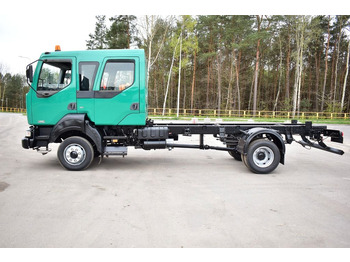 Chassis vrachtwagen Renault MIDLUM 4x4 DOKA DUBEL KABINE CHASSIS: afbeelding 2