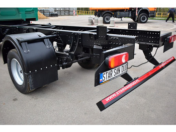 Chassis vrachtwagen Renault MIDLUM 4x4 DOKA DUBEL KABINE CHASSIS: afbeelding 5