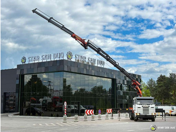 Kraanwagen Scania  R143 HL 6x2 PALFINGER PK44002 Crane Kran: afbeelding 4