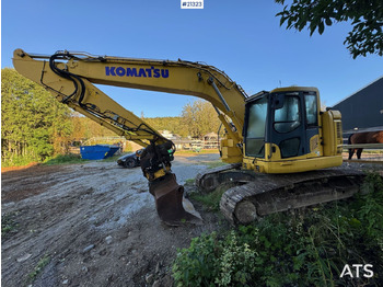 Rupsgraafmachine KOMATSU PC228